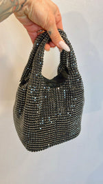 BORSA A SECCHIELLO CON STRASS