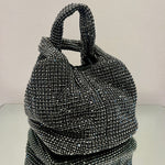BORSA A SECCHIELLO CON STRASS