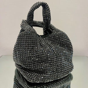 BORSA A SECCHIELLO CON STRASS