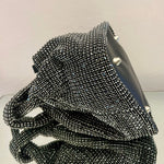 BORSA A SECCHIELLO CON STRASS