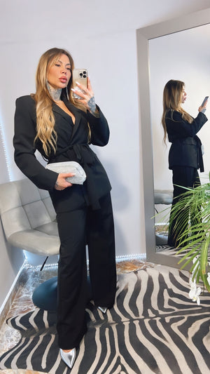 TAILLEUR GIACCA DOPPIOPETTO CON CINTURA