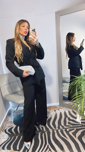 TAILLEUR GIACCA DOPPIOPETTO CON CINTURA