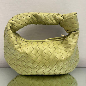 TOTE BAG IN ECOPELLE CON NODO E MOTIVO INTRECCIATO