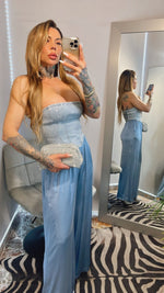 PANTALONI IN RASO OVER
