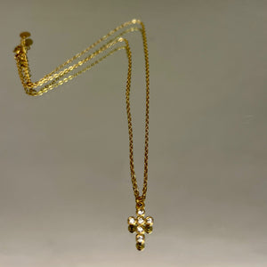 COLLANA CROCE STRASS PICCOLA