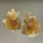 ORECCHINI A PERNO FIORE SOFT