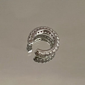 ORECCHINI EAR CUFF STRASS