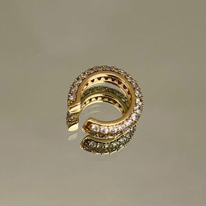 ORECCHINI EAR CUFF STRASS