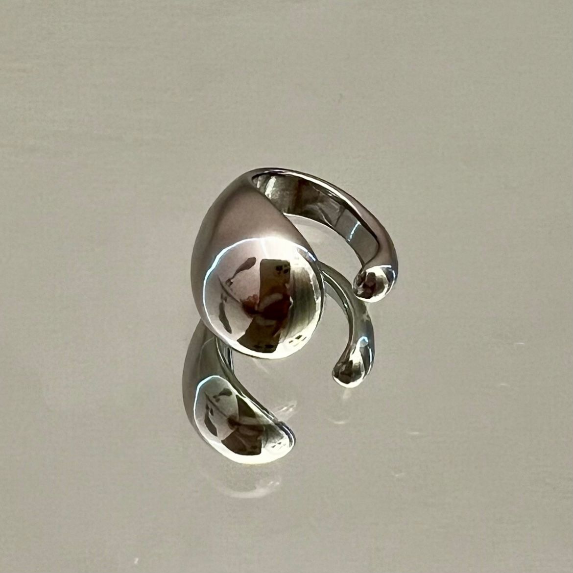 ORECCHINI EAR CUFF A GOCCIA