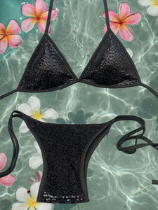 BIKINI MICROPAILLETTES A TANGA