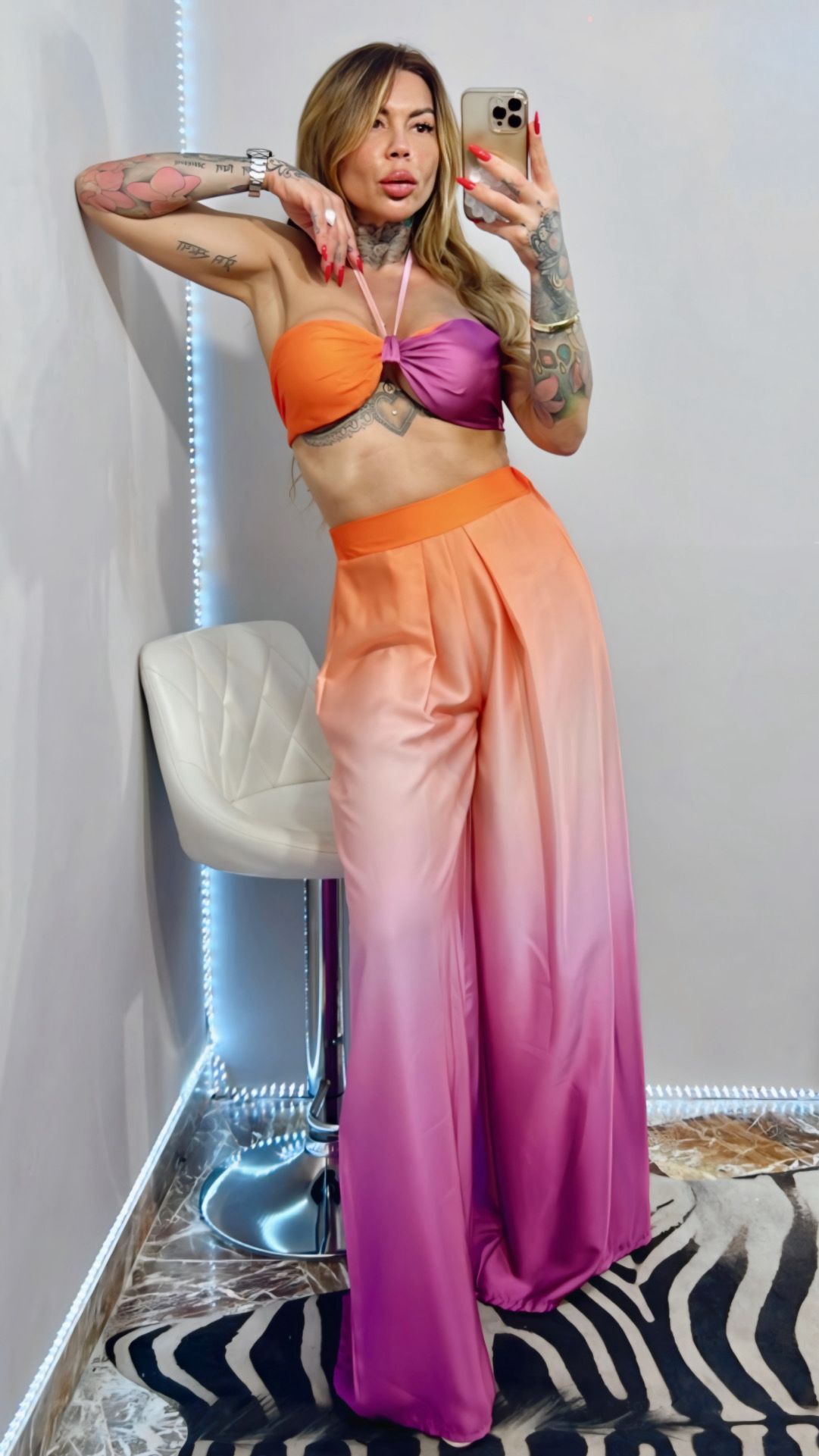 COORDINATO FASCIA E PANTALONE