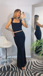 COORDINATO A SIRENA TOP + GONNA
