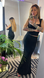 COORDINATO A SIRENA TOP + GONNA