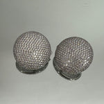 ORECCHINI ROTONDI STRASS