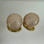 ORECCHINI ROTONDI STRASS