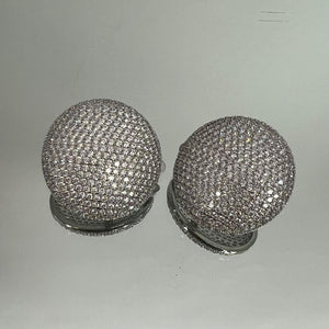 ORECCHINI ROTONDI STRASS