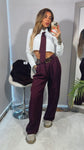 CAMICIA CROP CON CRAVATTA