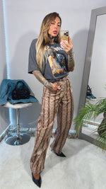 PANTALONI IN ECOPELLE BY LUMINA